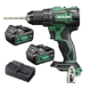 Trapano avvitatore Hikoki 18V DV18DE 2 batterie 18V 4ah + caricabatterie